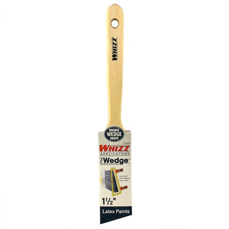 Work Tools 1-1/2" Wedge Professional Angled Cut Sash Paint Brush 21015